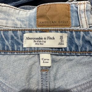 Abercrombie Curve Love Wide Leg